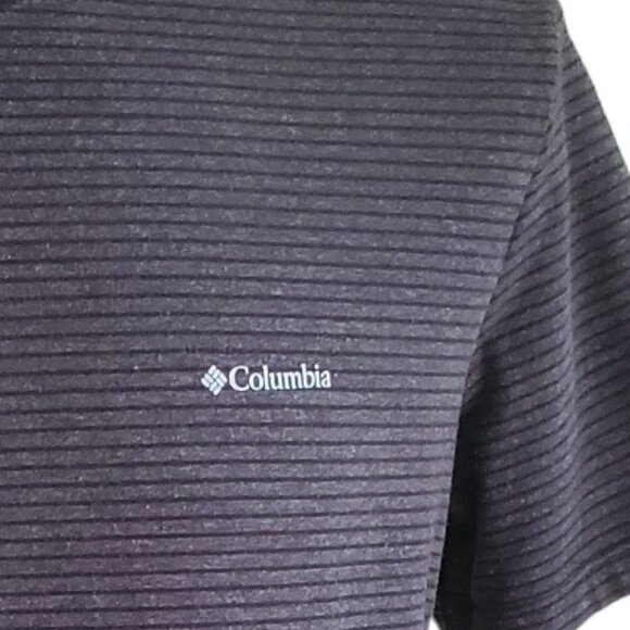 Columbia Men’s Striped Lounge Tee Navy Super Soft Size XL - Picture 4 of 12